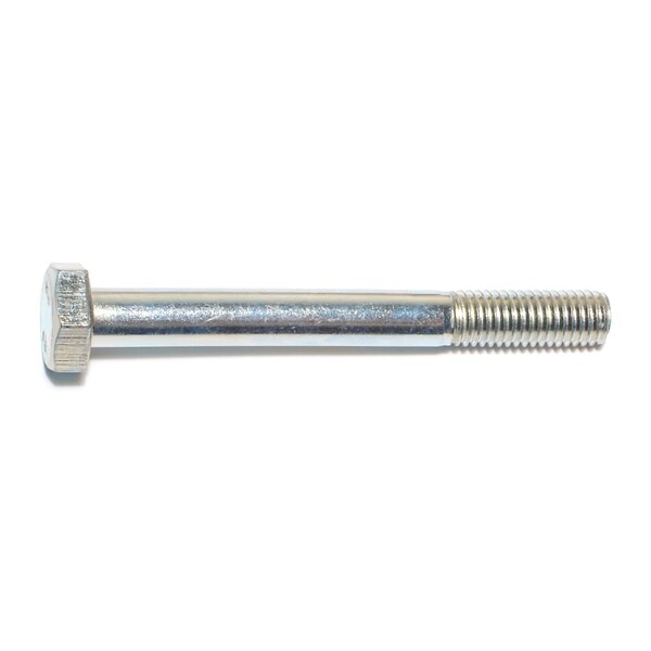 Midwest Fastener Class 8.8, M10-1.50 Hex Head Cap Screw, Zinc Plated Steel, 90 mm L, 25 PK 50473 - main